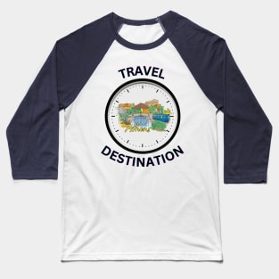 Travel to Athens Baseball T-Shirt